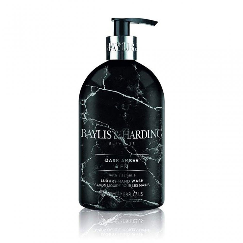 Baylis & Harding Elements Dark Fig & Amber Hand Wash, 500 ml - ScentiMelti Home Fragrance, Beauty & Gifts UK