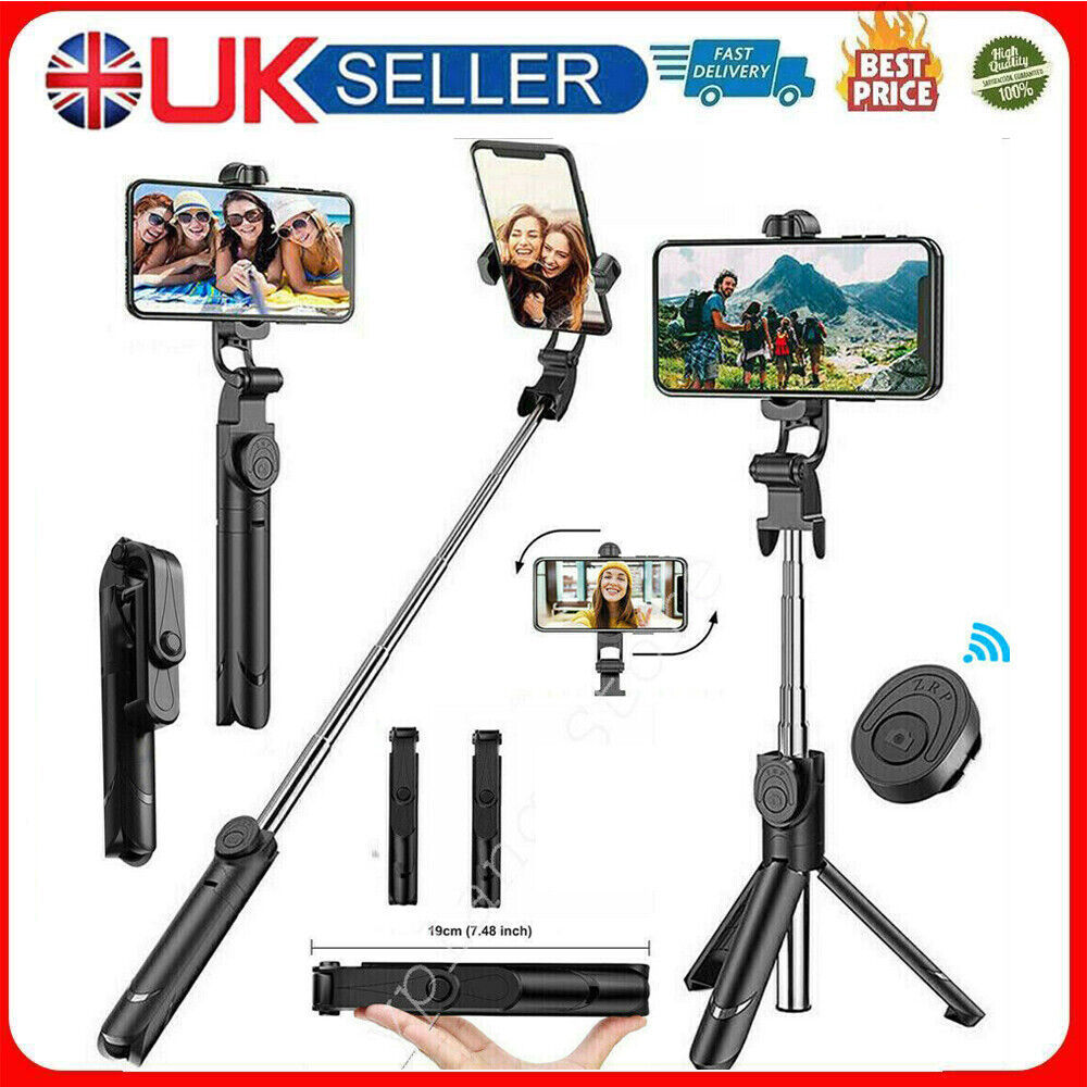 Fit  Telescopic Selfie Stick Bluetooth Tripod Monopod Phone Holder ScentiMelti Home Fragrance, Beauty & Gifts UK ScentiMelti Wax Melts