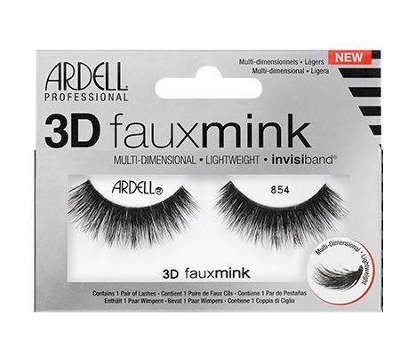 Ardell 3D Faux Mink Lashes Black 854 - ScentiMelti Home Fragrance, Beauty & Gifts UK