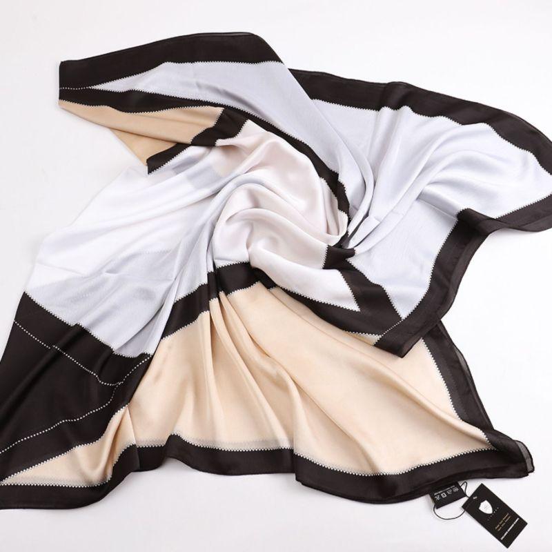 Gold Black and White Scarf - ScentiMelti Home Fragrance, Beauty & Gifts UK