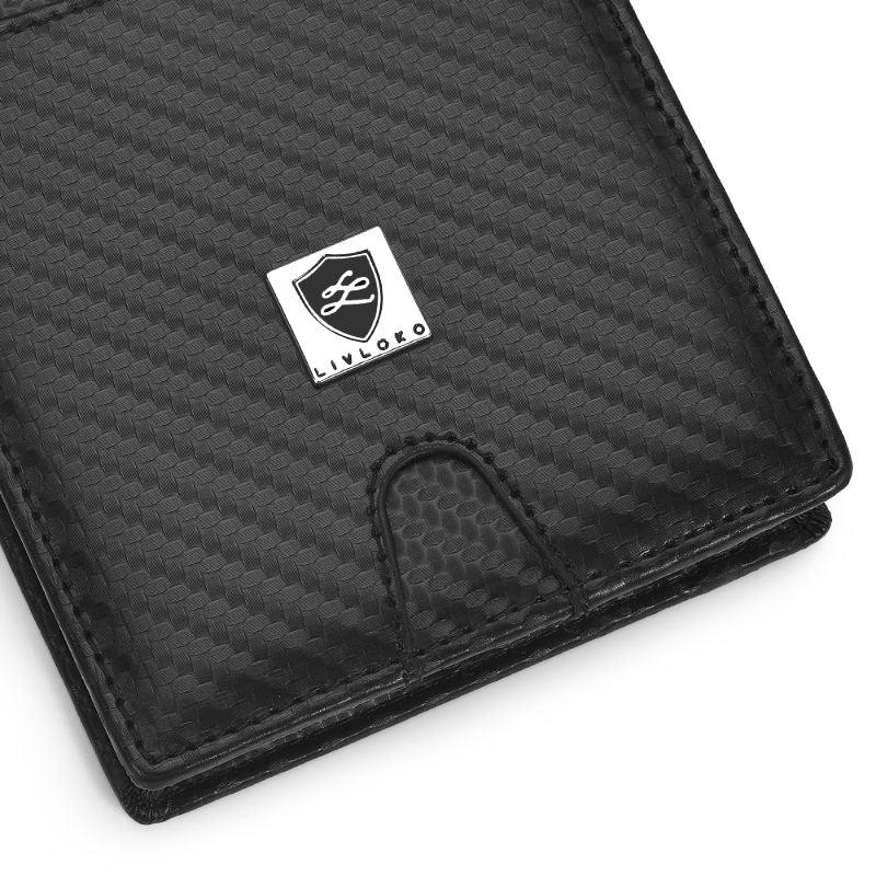 RFID Card Holder Black Wallet for Men - ScentiMelti Home Fragrance, Beauty & Gifts UK