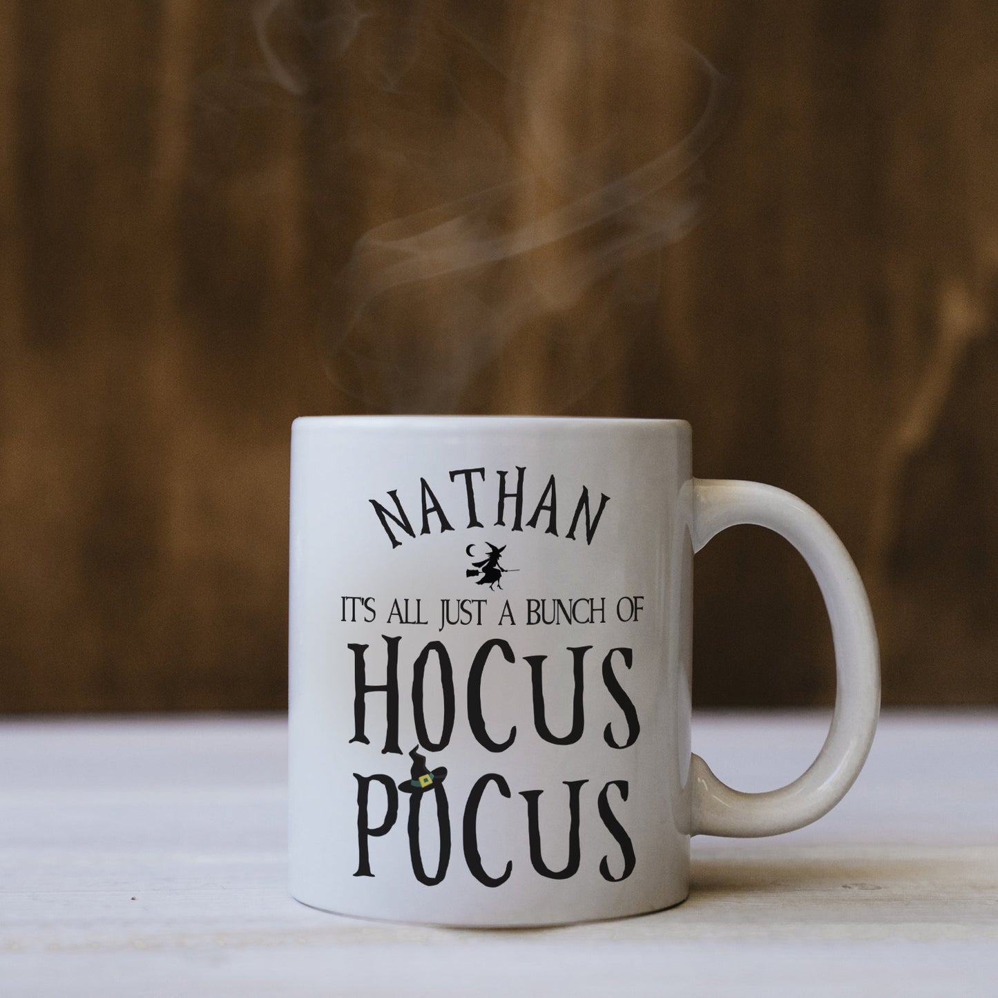 Personalised Halloween Hocus Pocus Mug Gifts Finder ScentiMelti Wax Melts