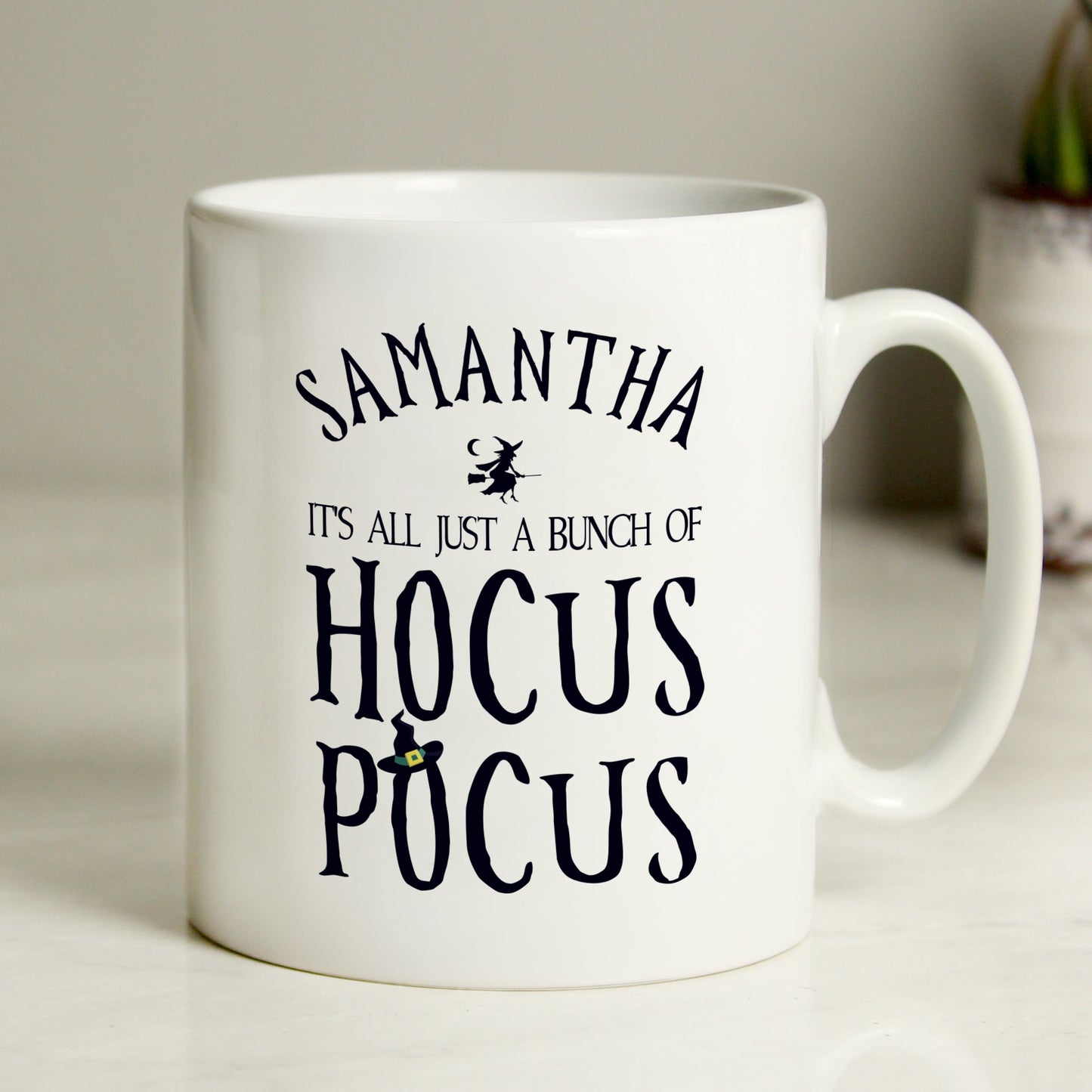 Personalised Halloween Hocus Pocus Mug Gifts Finder ScentiMelti Wax Melts