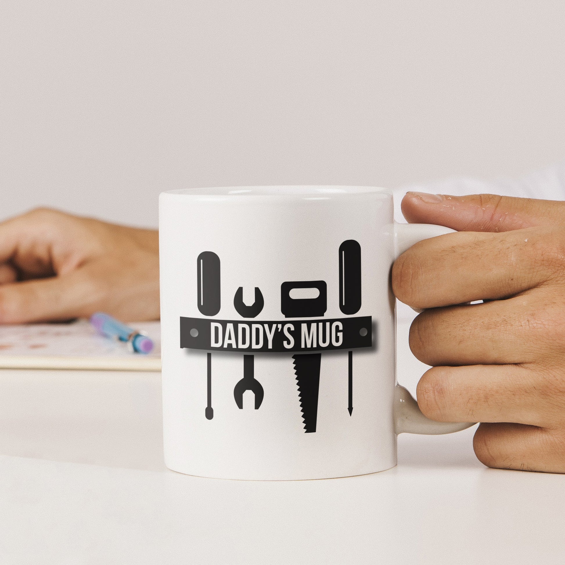 Personalised Tool Bench Mug Gifts Finder ScentiMelti Wax Melts