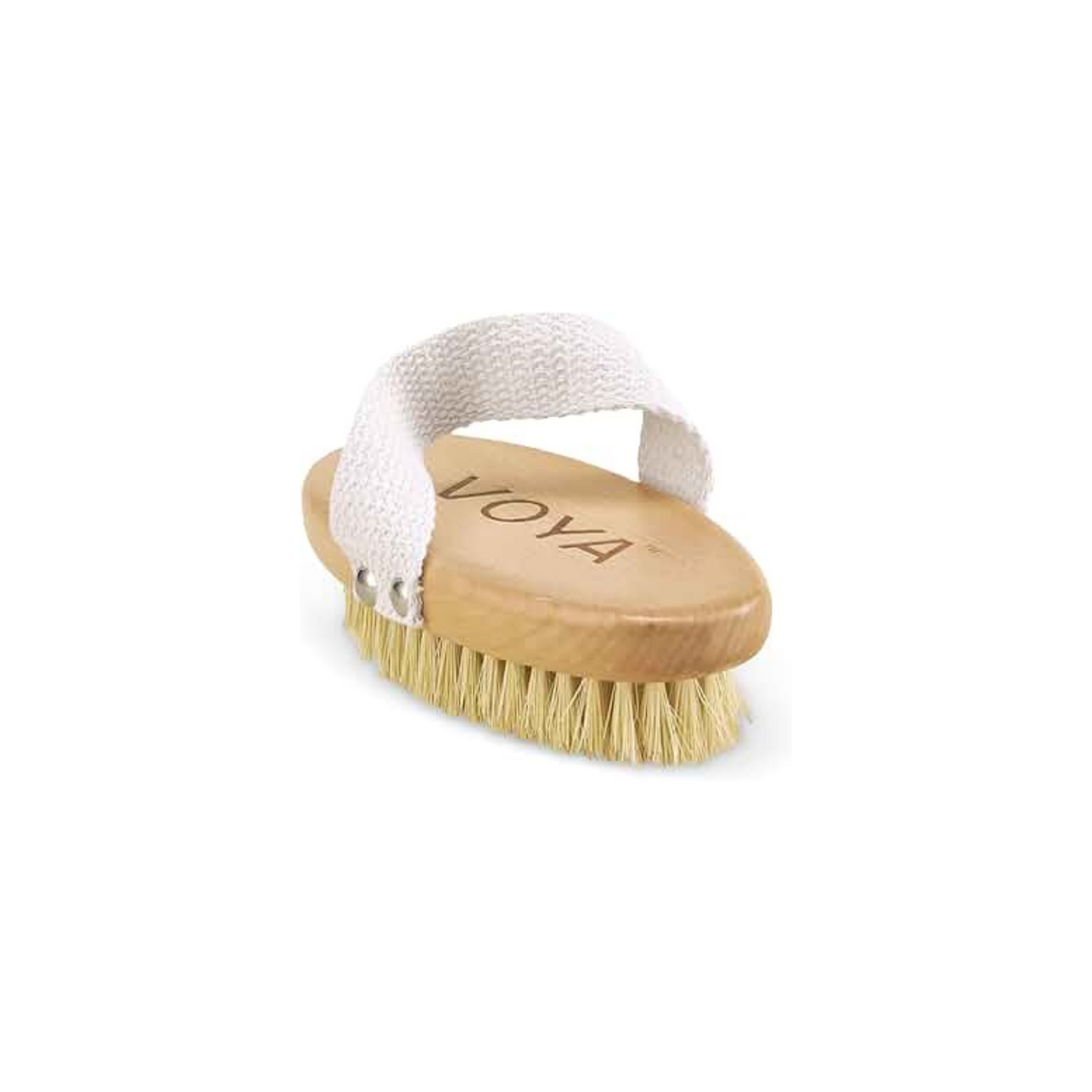 Voya - Exfloiating Body Brush & Organic Cotton Pouch - ScentiMelti Home Fragrance, Beauty & Gifts UK