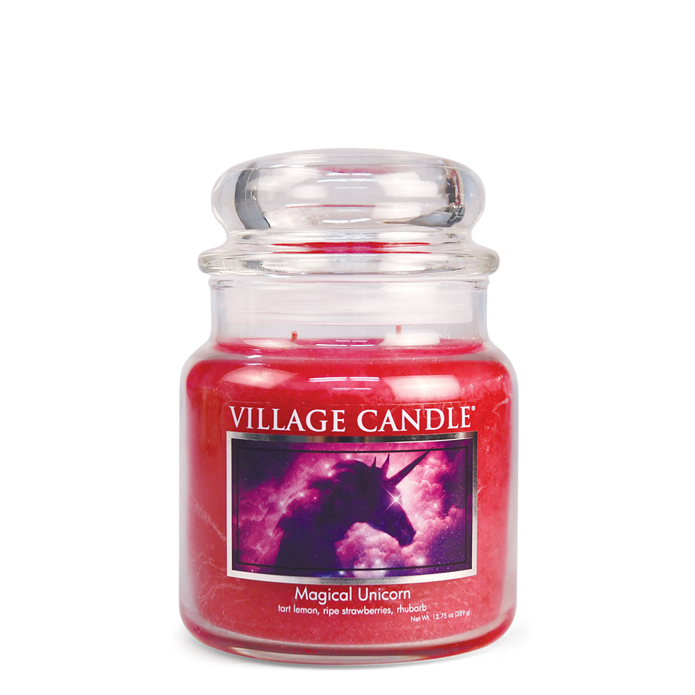 Village Candle Magical Unicorn Medium Candle Beauty Goddess ScentiMelti Wax Melts