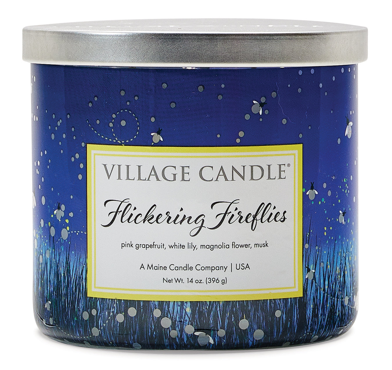 Village Candle - Flickering Fireflies - Luminary Bowl - ScentiMelti Home Fragrance, Beauty & Gifts UK