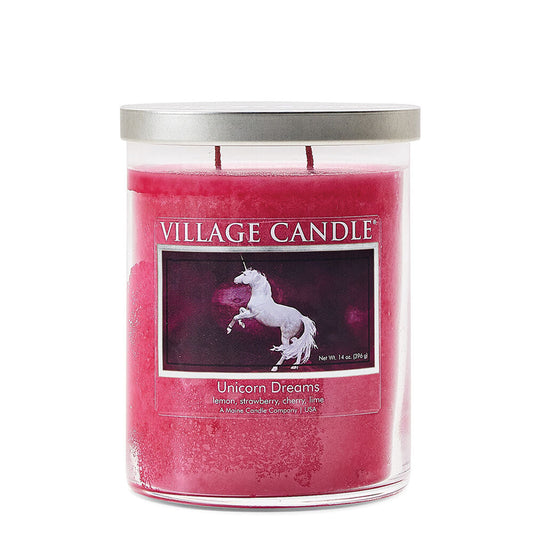 Village Candle Unicorn Dreams Medium Tumbler Beauty Goddess ScentiMelti Wax Melts