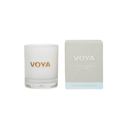 Voya -  Eucalyptus, Rosemary & Lime Scented Candle - ScentiMelti Home Fragrance, Beauty & Gifts UK