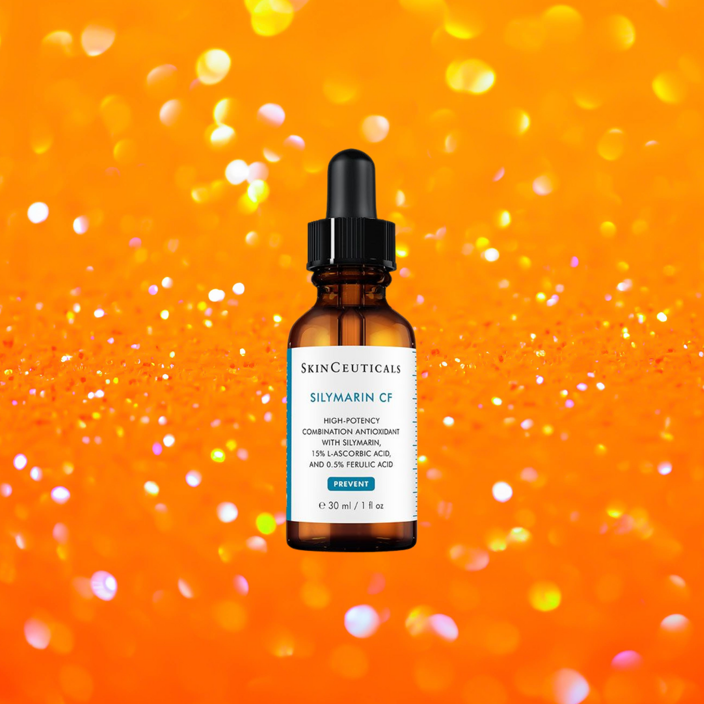 SkinCeuticals SILYMARIN CF VITAMIN C ANTIOXIDANT SERUM FOR OILY, BLEMISH-PRONE SKIN 30ml - ScentiMelti Home Fragrance, Beauty & Gifts UK