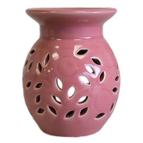 Floral Oil Burner - Rose - ScentiMelti  Floral Oil Burner - Rose