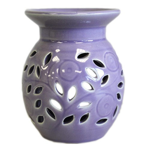 Floral Oil Burner - Lavender - ScentiMelti  Floral Oil Burner - Lavender