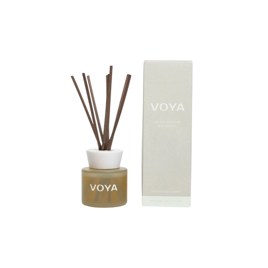 Voya - Oh So Scented Reed Diffuser African Lime & Clove - ScentiMelti Home Fragrance, Beauty & Gifts UK