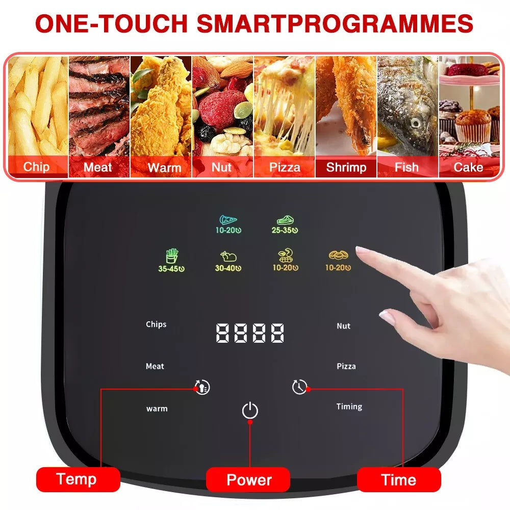 15L Air Fryer Low Fat Healthy Food Oven Cooker Oil Free Frying Chips Timer LCD - ScentiMelti Home Fragrance, Beauty & Gifts UK