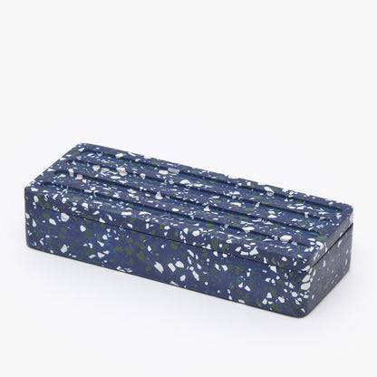 Terrazzo Pencil Storage Box Blue The Conran Shop ScentiMelti Wax Melts