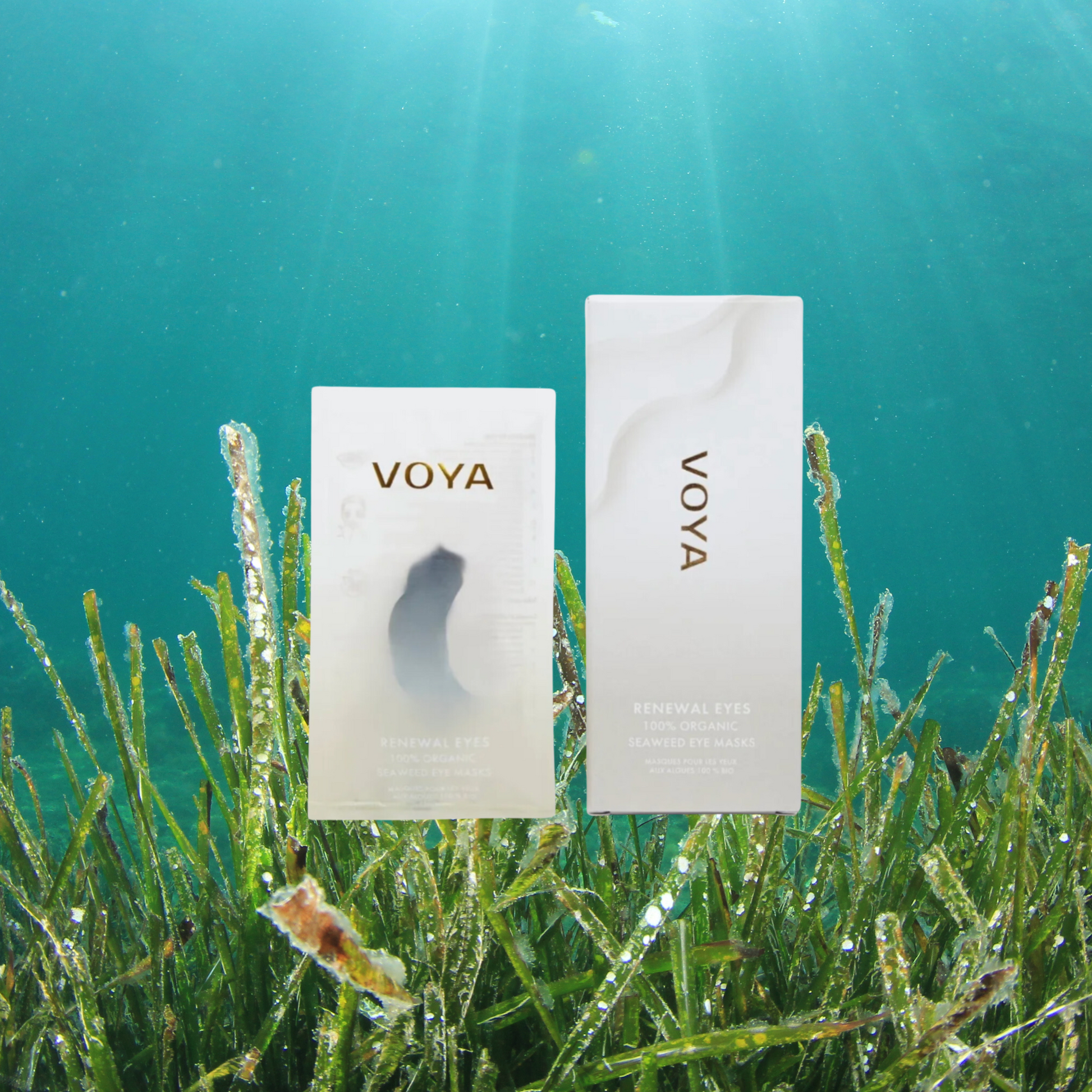 Voya - Renewalo Eyes - 100% Organic Seaweed Eye Masks - ScentiMelti Home Fragrance, Beauty & Gifts UK