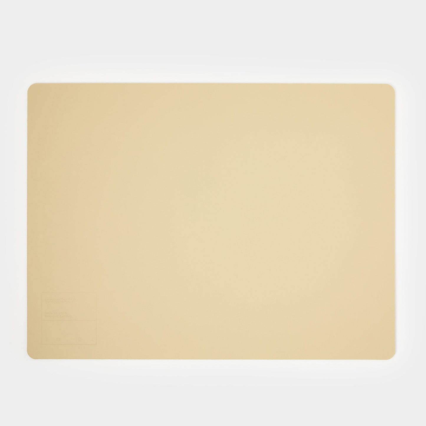 Cuero Two Tone Rectangular Leather Placemat 30 x 40cm - ScentiMelti Home Fragrance, Beauty & Gifts UK