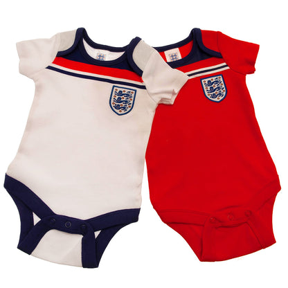 England FA 2 Pack Bodysuit 82 Retro - ScentiMelti Home Fragrance, Beauty & Gifts UK