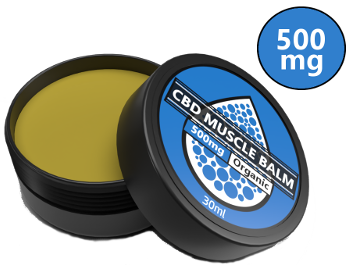 CBD Muscle Balm -  500mg - ScentiMelti Home Fragrance, Beauty & Gifts UK