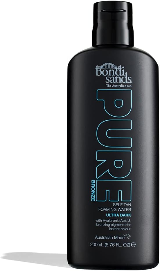 BONDI SANDS Pure Bronze Self Tan Foaming Water Ultra Dark 200ml - ScentiMelti Home Fragrance, Beauty & Gifts UK