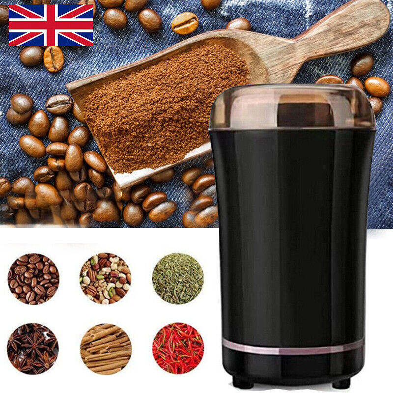 Electric Coffee Grinder Grinding Mill Nut Bean Spice Matte Blade Blender - ScentiMelti Home Fragrance, Beauty & Gifts UK