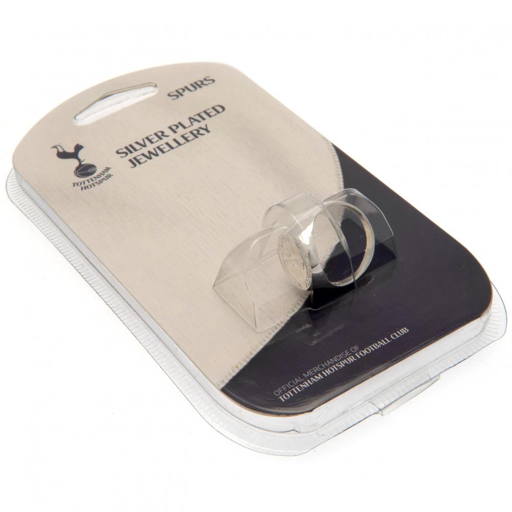 Tottenham Hotspur FC Silver Plated Crest Ring Medium Sweetlea Gifts Ltd ScentiMelti Wax Melts