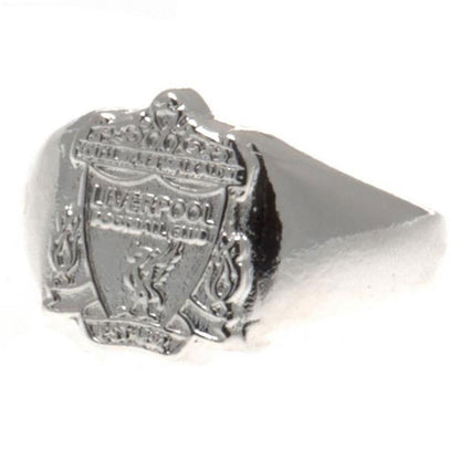 Liverpool FC Silver Plated Crest Ring Medium Sweetlea Gifts Ltd ScentiMelti Wax Melts