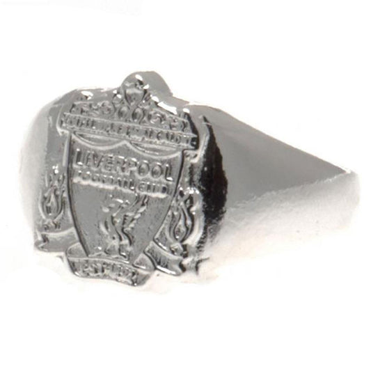 Liverpool FC Silver Plated Crest Ring Small Sweetlea Gifts Ltd ScentiMelti Wax Melts