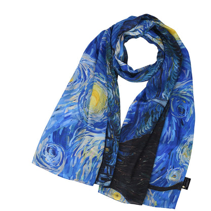 Starry Night Blue Scarf - ScentiMelti Home Fragrance, Beauty & Gifts UK