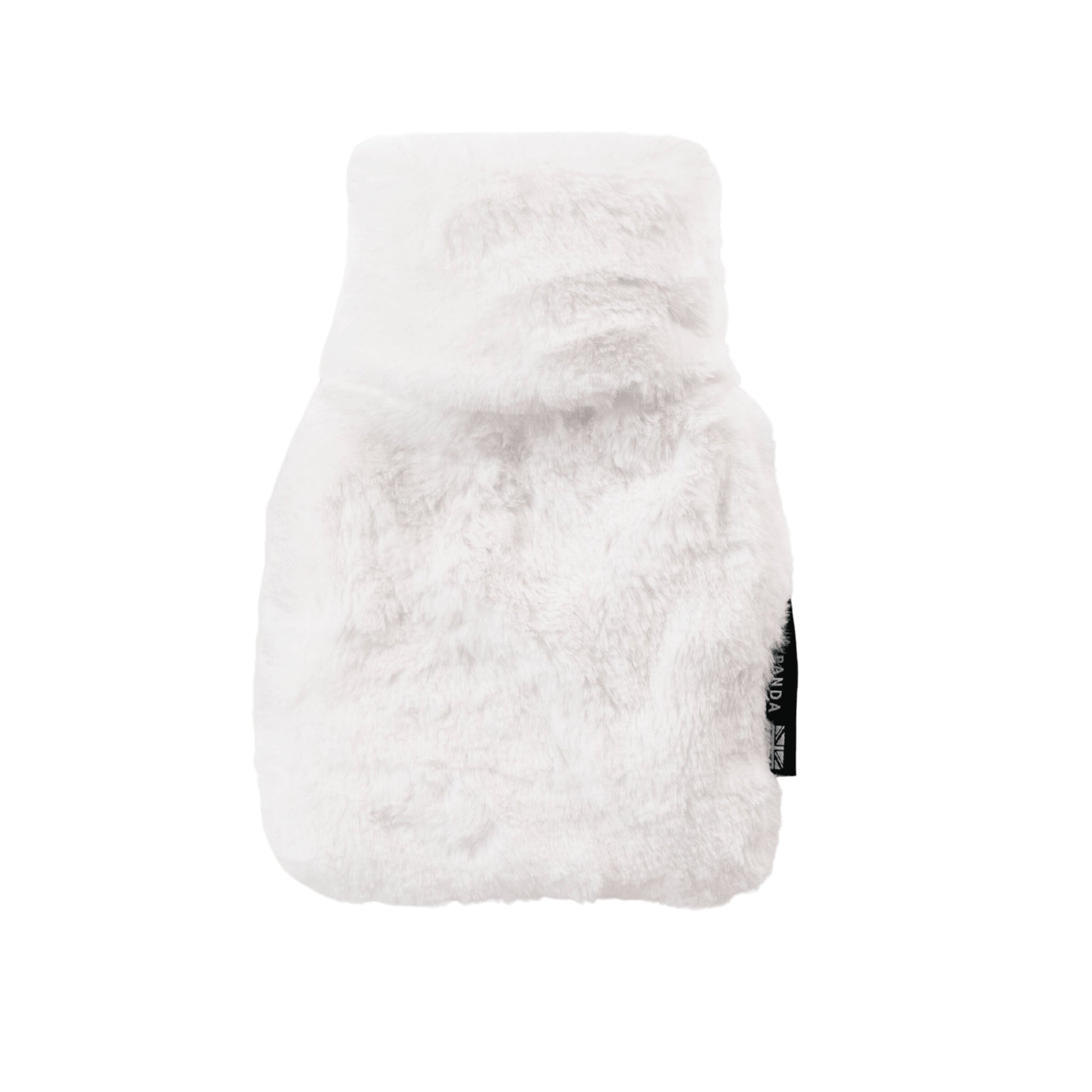 Mini Silky Soft White Faux Fur Hot Water Bottle CosyPanda ScentiMelti Wax Melts