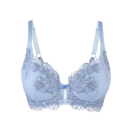 Ashley Embroidery Silk & Organic Cotton Supportive Bra