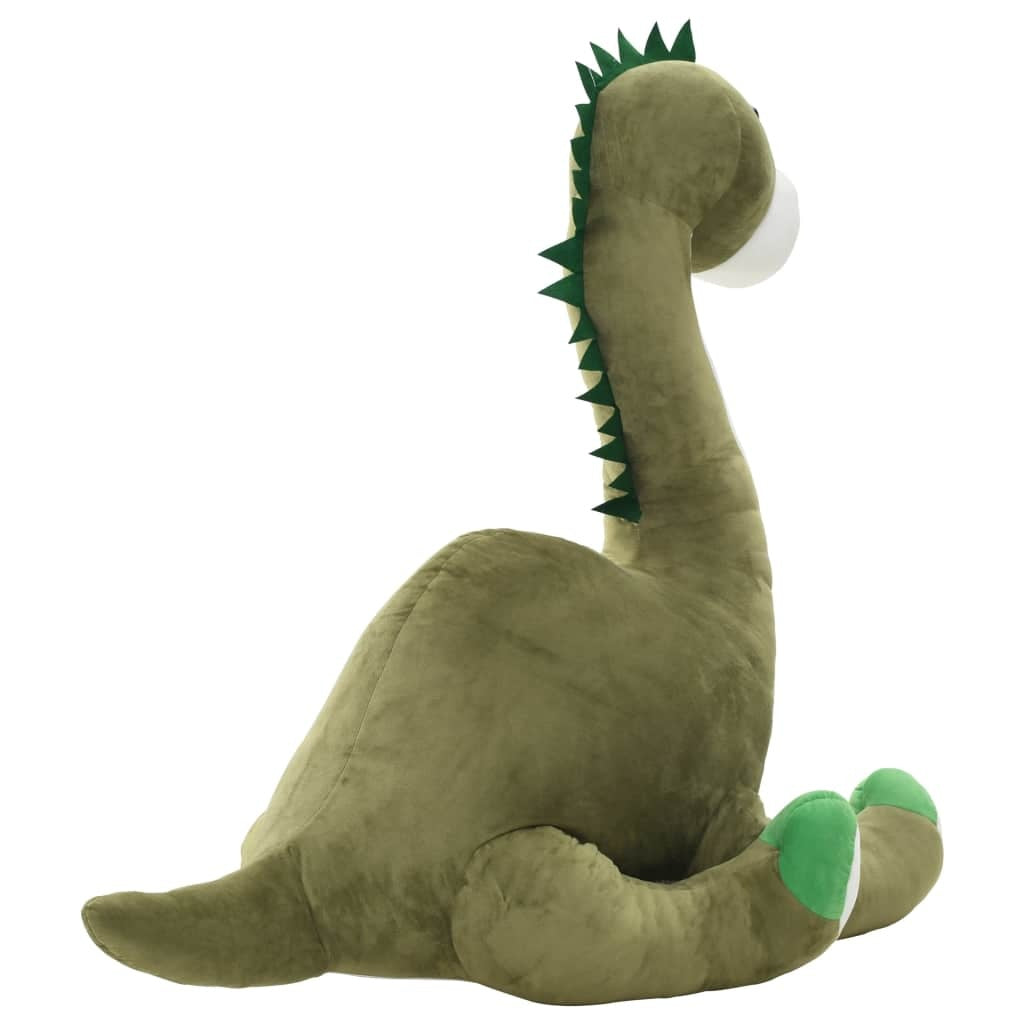 Large Dinosaur Brontosaurus Cuddly Toy Plush Green