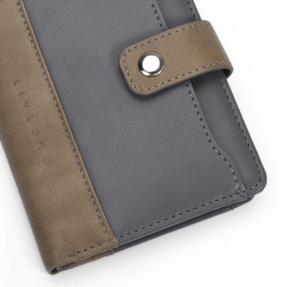 Small Billfold Designer Brown Leather Wallet - ScentiMelti Home Fragrance, Beauty & Gifts UK