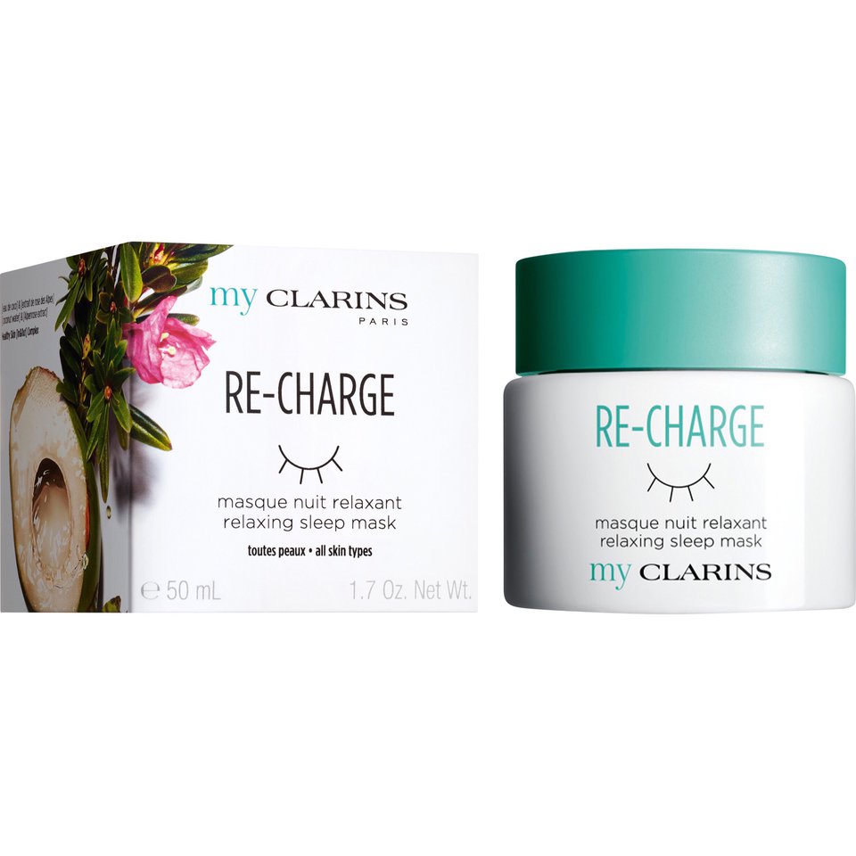 Clarins My Clarins Re-Charge Relaxing Sleep Mask 50ml - ScentiMelti Home Fragrance, Beauty & Gifts UK