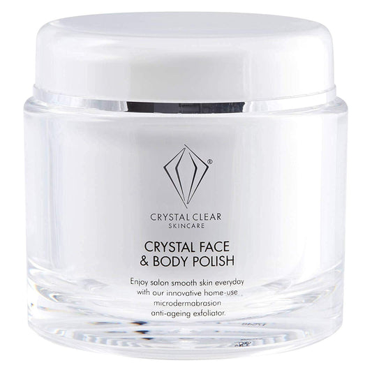 Crystal Clear Crystal Face and Body Polish 150ml - ScentiMelti  Crystal Clear Crystal Face and Body Polish 150ml