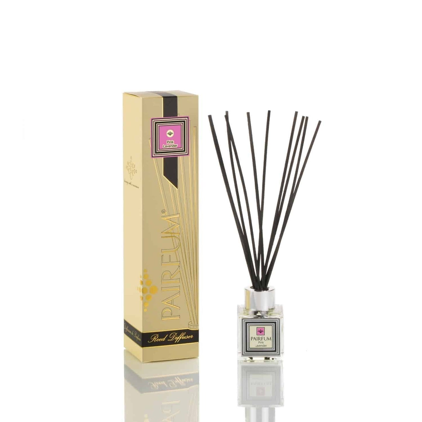 Pairfum London Luxury Reed Diffuser ‘eau de parfum’ 50 ml - Pink Lavender - 10 Black Reeds - ScentiMelti  Pairfum London Luxury Reed Diffuser ‘eau de parfum’ 50 ml - Pink Lavender - 1