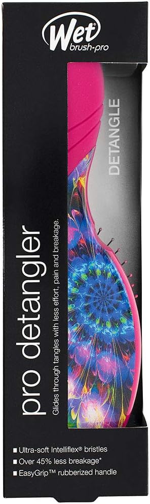 Wet Brush Pro Detangler Electric Dreams Luminous Spiral - ScentiMelti Home Fragrance, Beauty & Gifts UK