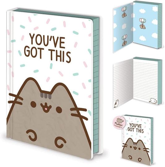 Pusheen Youve Got This A5 Kids Birthday Christmas Premium Animated Movie Notebook 210x141 mm - ScentiMelti Home Fragrance, Beauty & Gifts UK