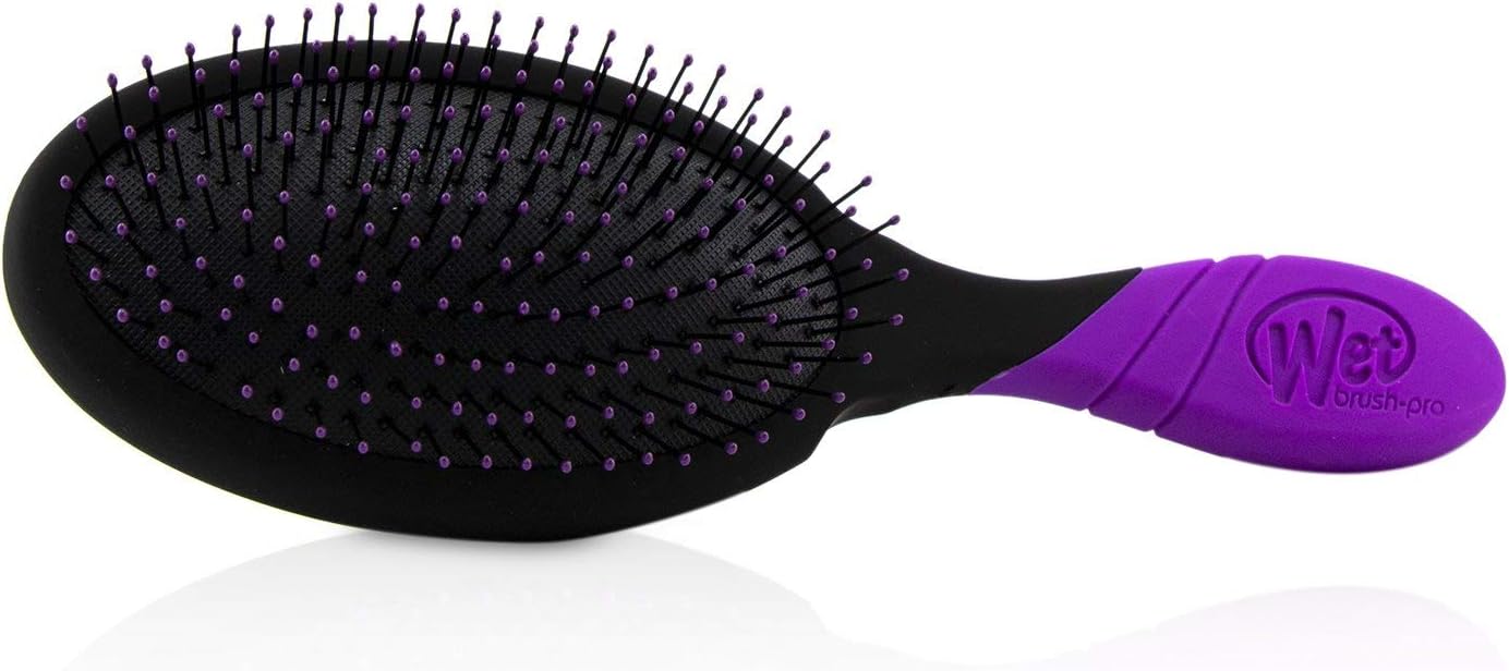 The Wet Brush Pro Detangler Afro Pride Brush Purple - ScentiMelti Home Fragrance, Beauty & Gifts UK