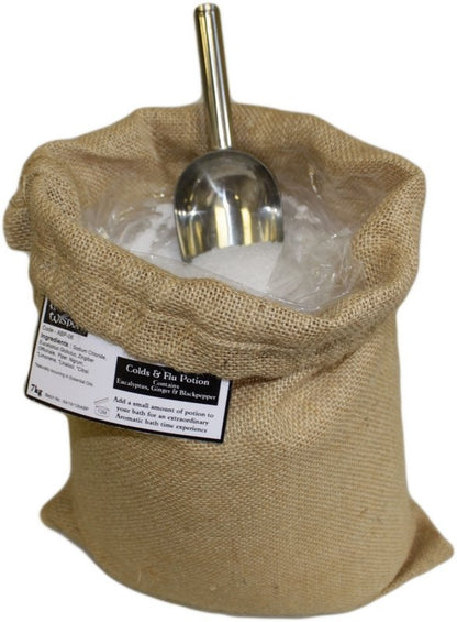 Colds & Flu  Potion 7kg  Hessian Sack - ScentiMelti  Colds & Flu  Potion 7kg  Hessian Sack