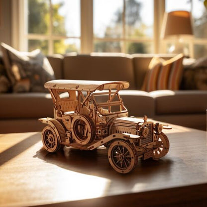 ROKR 3D Wooden Puzzle DIY Model Vintage Car MC801 Building Toys Gifts For Teens - ScentiMelti Home Fragrance, Beauty & Gifts UK