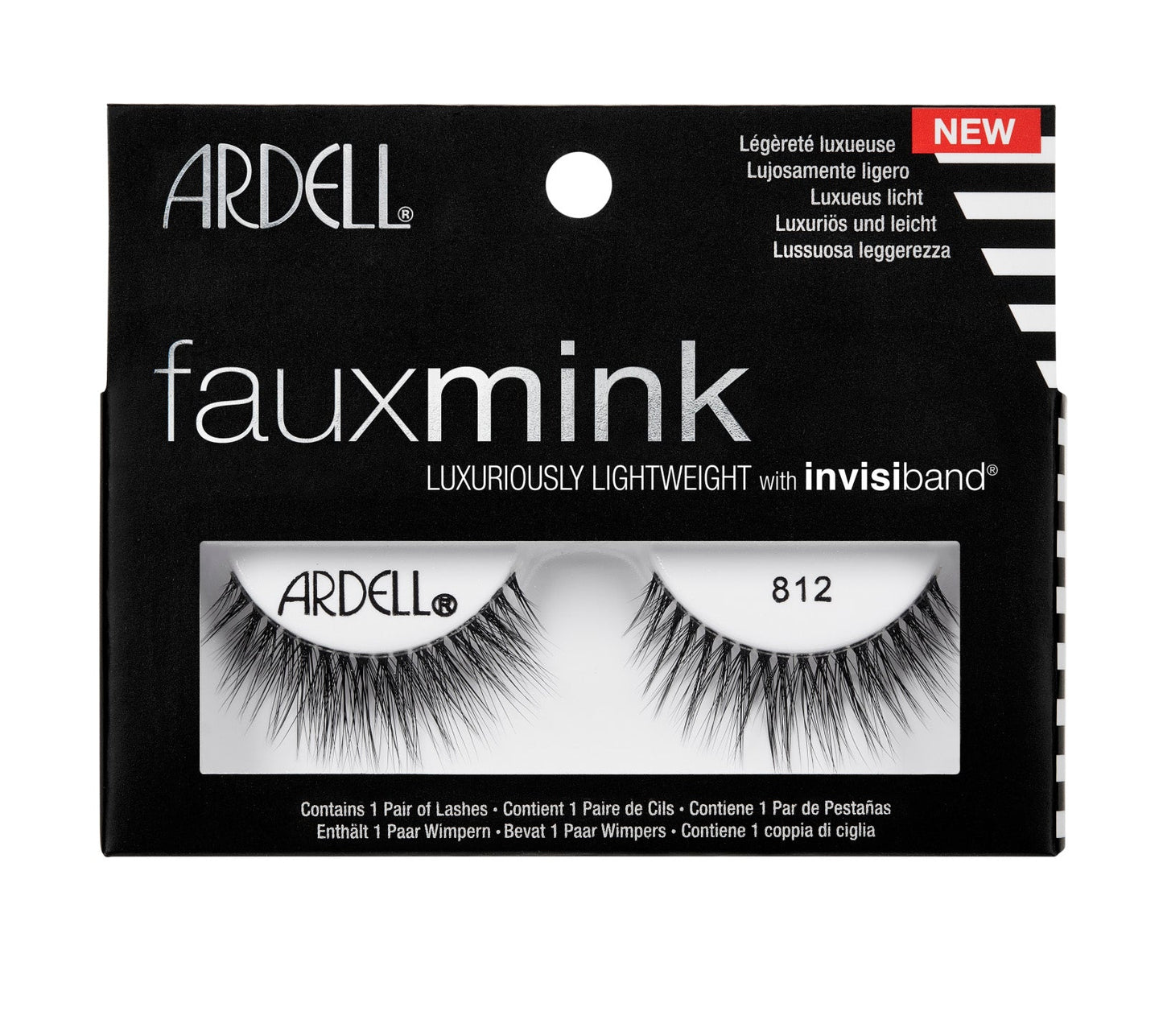 Ardell Faux Mink Black Lashes 812 - ScentiMelti Home Fragrance, Beauty & Gifts UK