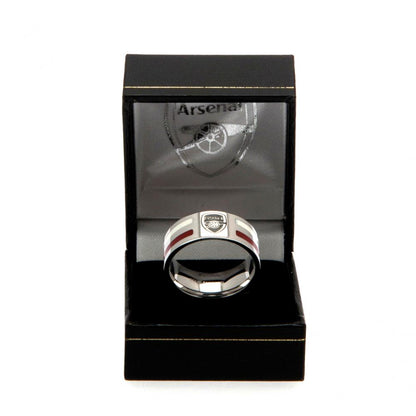 Arsenal FC Colour Stripe Ring Large - ScentiMelti Home Fragrance, Beauty & Gifts UK