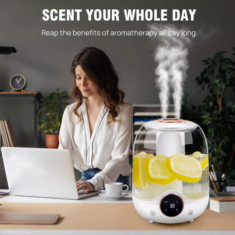 3L Essential Oil Aroma Diffuser Aromatherapy Ultrasonic Humidifier Air Purifier - ScentiMelti Home Fragrance, Beauty & Gifts UK