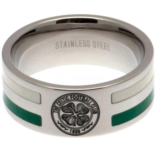 Celtic FC Colour Stripe Ring Large Sweetlea Gifts Ltd ScentiMelti Wax Melts