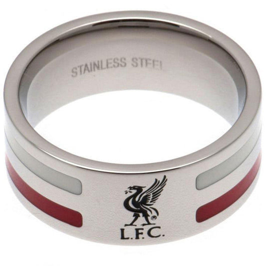 Liverpool FC Colour Stripe Ring Medium Sweetlea Gifts Ltd ScentiMelti Wax Melts