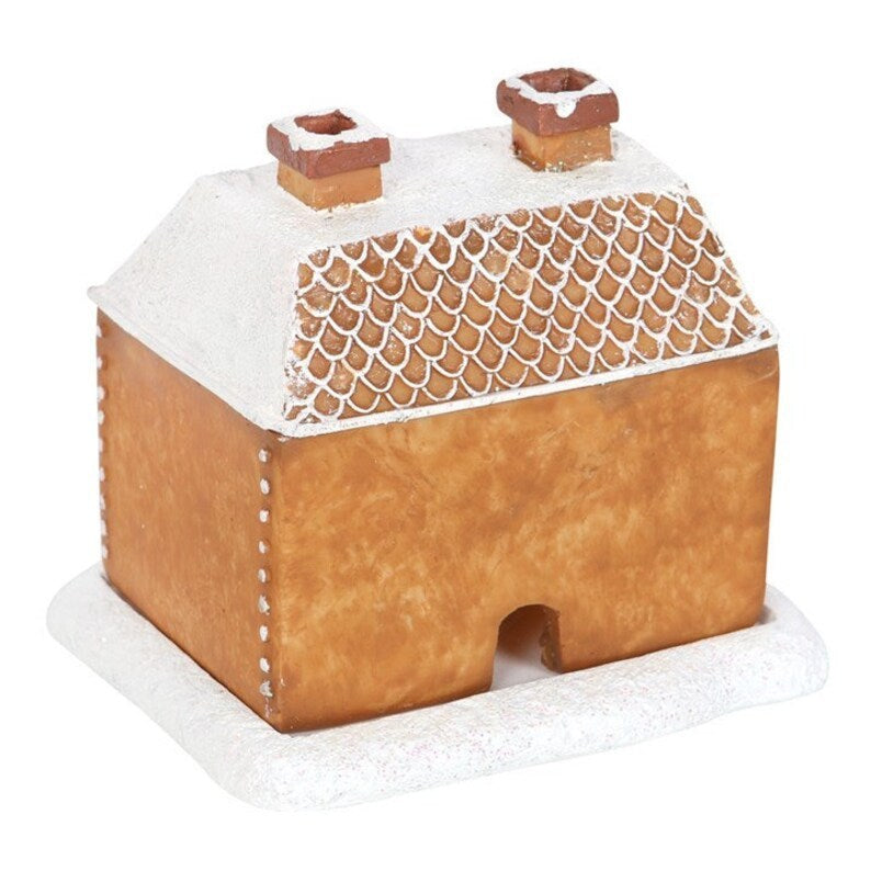 Christmas Snow Top Resin GingerBread Cottage Incense Burner - ScentiMelti  Christmas Snow Top Resin GingerBread Cottage Incense Burner