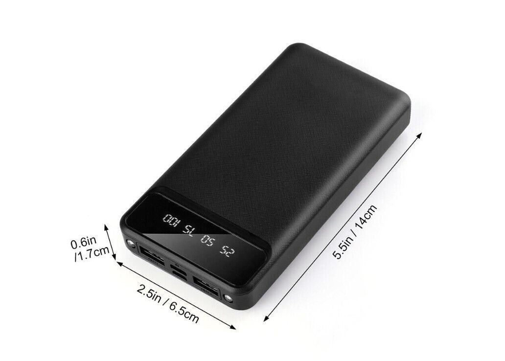 6000mah Mobile Power Bank Mobile Phone Backup Battery Convenient Charging UK - ScentiMelti Home Fragrance, Beauty & Gifts UK