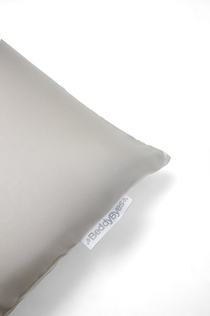 Silk Queen Pillowcase - Silver Grey BeddyByes.co ScentiMelti Wax Melts