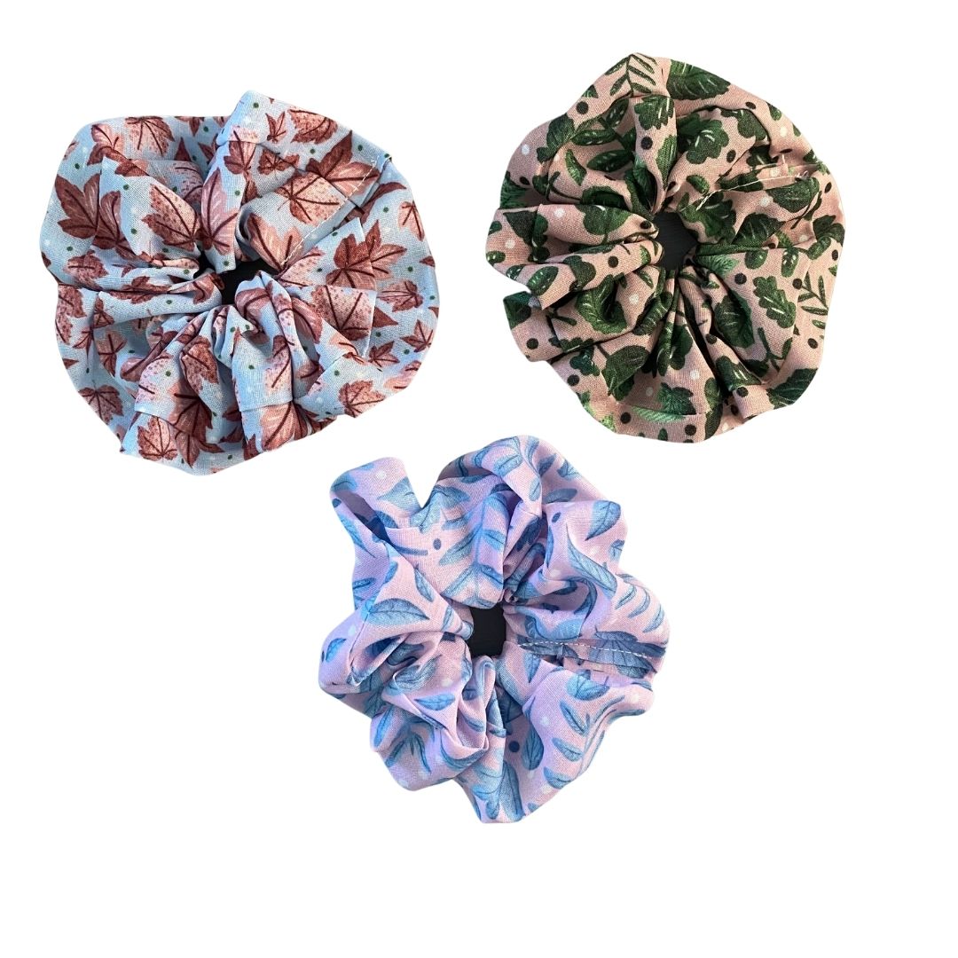 Set of 5 Scrunchies - ScentiMelti Home Fragrance, Beauty & Gifts UK